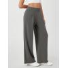 image:imageODODOS Modal Soft Wide Leg Pants for Women High Waist Casual Relaxed Pants with Pockets2729 31 InseamCharcoal