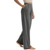 image:imageODODOS Modal Soft Wide Leg Pants for Women High Waist Casual Relaxed Pants with Pockets2729 31 InseamCharcoal