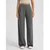 image:imageODODOS Modal Soft Wide Leg Pants for Women High Waist Casual Relaxed Pants with Pockets2729 31 InseamCharcoal