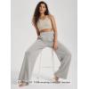 image:imageODODOS Modal Soft Wide Leg Pants for Women High Waist Casual Relaxed Pants with Pockets2729 31 InseamLight Gray
