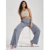 image:imageODODOS Modal Soft Wide Leg Pants for Women High Waist Casual Relaxed Pants with Pockets2729 31 InseamPurple Gray