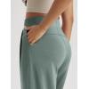 image:imageODODOS Modal Soft Wide Leg Pants for Women High Waist Casual Relaxed Pants with Pockets2729 31 InseamSlate Green