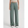 image:imageODODOS Modal Soft Wide Leg Pants for Women High Waist Casual Relaxed Pants with Pockets2729 31 InseamSlate Green