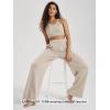 image:imageODODOS Modal Soft Wide Leg Pants for Women High Waist Casual Relaxed Pants with Pockets2729 31 InseamSmokey Taupe