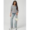 image:imageODODOS Womens Essential Hoodie  Ultra Soft odSTRATUM Tech Pullover UPF 50 Moisture Wicking Long Sleeve TopGrey Heather