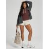 image:imageODODOS Womens Essential Hoodie  Ultra Soft odSTRATUM Tech Pullover UPF 50 Moisture Wicking Long Sleeve TopJava Heather