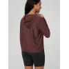 image:imageODODOS Womens Essential Hoodie  Ultra Soft odSTRATUM Tech Pullover UPF 50 Moisture Wicking Long Sleeve TopJava Heather