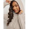 image:imageODODOS Womens Essential Hoodie  Ultra Soft odSTRATUM Tech Pullover UPF 50 Moisture Wicking Long Sleeve TopMocha Heather