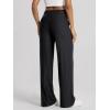 image:imageODODOS Womens Essential Wide Leg Pants  Ultra Soft odSTRATUM Tech Drawstring Relaxed Casual Pants with Pockets 29 InseamBlack Heather