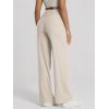 image:imageODODOS Womens Essential Wide Leg Pants  Ultra Soft odSTRATUM Tech Drawstring Relaxed Casual Pants with Pockets 29 InseamEcru Heather