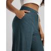 image:imageODODOS Womens Essential Wide Leg Pants  Ultra Soft odSTRATUM Tech Drawstring Relaxed Casual Pants with Pockets 29 InseamNavy Heather