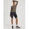 image:imageODODOS Womens Seamless Performance Long Sleeve TShirt  Lightweight Breathable Slim Fit Running Workout Top Waist LengthDark Olive