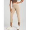 image:imageODODOS Buttery Soft Lounge Yoga Leggings for Women 23  25 28 High Waist Yoga PantsBeige