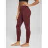image:imageODODOS Buttery Soft Lounge Yoga Leggings for Women 23  25 28 High Waist Yoga PantsBurgundy