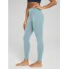 image:imageODODOS Buttery Soft Lounge Yoga Leggings for Women 23  25 28 High Waist Yoga PantsChambray