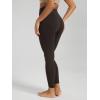 image:imageODODOS Buttery Soft Lounge Yoga Leggings for Women 23  25 28 High Waist Yoga PantsDark Brown
