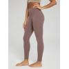 image:imageODODOS Buttery Soft Lounge Yoga Leggings for Women 23  25 28 High Waist Yoga PantsPurple Taupe