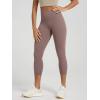image:imageODODOS Buttery Soft Lounge Yoga Leggings for Women 23  25 28 High Waist Yoga PantsPurple Taupe