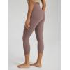 image:imageODODOS Buttery Soft Lounge Yoga Leggings for Women 23  25 28 High Waist Yoga PantsPurple Taupe