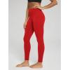 image:imageODODOS Buttery Soft Lounge Yoga Leggings for Women 23  25 28 High Waist Yoga PantsRed