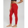 image:imageODODOS Buttery Soft Lounge Yoga Leggings for Women 23  25 28 High Waist Yoga PantsRed