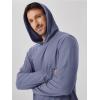 image:imageODODOS Mens Long Sleeve Hoodie  odSTRATUM Tech Performance Pullover  Ultra Soft Moisture Wicking UPF 50 TopCosmic Heather