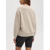 image:imageODODOS Modal Soft Oversized Sweatshirts for Women Crew Neck Long Sleeve Relaxed Pullover TopsSmokey Taupe
