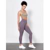 image:imageODODOS Tummy Control Compression Leggings for Women 25  28 High Waist Workout Running Yoga PantsAsh Violet
