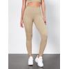 image:imageODODOS Tummy Control Compression Leggings for Women 25  28 High Waist Workout Running Yoga PantsBeige