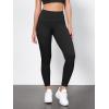 image:imageODODOS Tummy Control Compression Leggings for Women 25  28 High Waist Workout Running Yoga PantsBlack