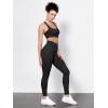 image:imageODODOS Tummy Control Compression Leggings for Women 25  28 High Waist Workout Running Yoga PantsBlack