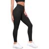 image:imageODODOS Tummy Control Compression Leggings for Women 25  28 High Waist Workout Running Yoga PantsBlack
