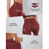 image:imageODODOS Tummy Control Compression Leggings for Women 25  28 High Waist Workout Running Yoga PantsBrick Red