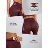 image:imageODODOS Tummy Control Compression Leggings for Women 25  28 High Waist Workout Running Yoga PantsBurgundy
