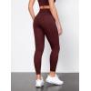 image:imageODODOS Tummy Control Compression Leggings for Women 25  28 High Waist Workout Running Yoga PantsBurgundy