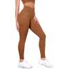 image:imageODODOS Tummy Control Compression Leggings for Women 25  28 High Waist Workout Running Yoga PantsCaramel
