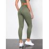 image:imageODODOS Tummy Control Compression Leggings for Women 25  28 High Waist Workout Running Yoga PantsDark Olive