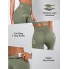 image:imageODODOS Tummy Control Compression Leggings for Women 25  28 High Waist Workout Running Yoga PantsDark Olive