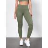 image:imageODODOS Tummy Control Compression Leggings for Women 25  28 High Waist Workout Running Yoga PantsDark Olive