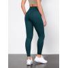 image:imageODODOS Tummy Control Compression Leggings for Women 25  28 High Waist Workout Running Yoga PantsForest Teal