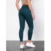 image:imageODODOS Tummy Control Compression Leggings for Women 25  28 High Waist Workout Running Yoga PantsForest Teal