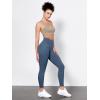 image:imageODODOS Tummy Control Compression Leggings for Women 25  28 High Waist Workout Running Yoga PantsInk Blue
