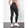 image:imageODODOS Tummy Control Compression Leggings for Women 25  28 High Waist Workout Running Yoga PantsOnyx Black
