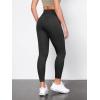 image:imageODODOS Tummy Control Compression Leggings for Women 25  28 High Waist Workout Running Yoga PantsOnyx Black