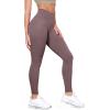 image:imageODODOS Tummy Control Compression Leggings for Women 25  28 High Waist Workout Running Yoga PantsPurple Taupe