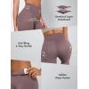 image:imageODODOS Tummy Control Compression Leggings for Women 25  28 High Waist Workout Running Yoga PantsPurple Taupe