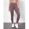 image:imageODODOS Tummy Control Compression Leggings for Women 25  28 High Waist Workout Running Yoga PantsPurple Taupe
