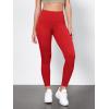 image:imageODODOS Tummy Control Compression Leggings for Women 25  28 High Waist Workout Running Yoga PantsRed