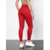 image:imageODODOS Tummy Control Compression Leggings for Women 25  28 High Waist Workout Running Yoga PantsRed