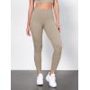 image:imageODODOS Tummy Control Compression Leggings for Women 25  28 High Waist Workout Running Yoga PantsShaker Beige